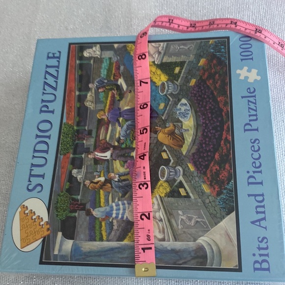 NWT Studio Puzzle plastic sealed 1000 pieces G. Dieckhoner Murder at the Museum - Picture 12 of 16